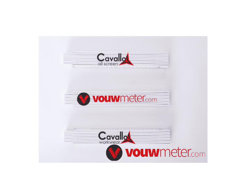 vouwmeter bedrukken Stabila 1407 serie 400 schaal geel wi